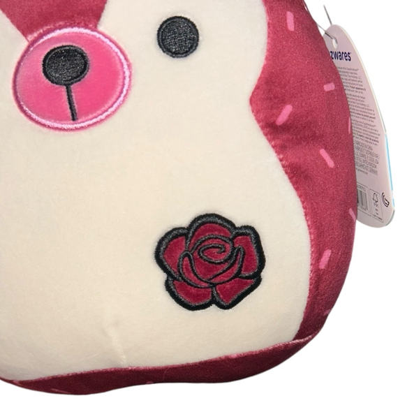 7-inch Kira the Hedgehog Girly Goth First to Market Rose Squishmallows Plush - Picture 4 of 5